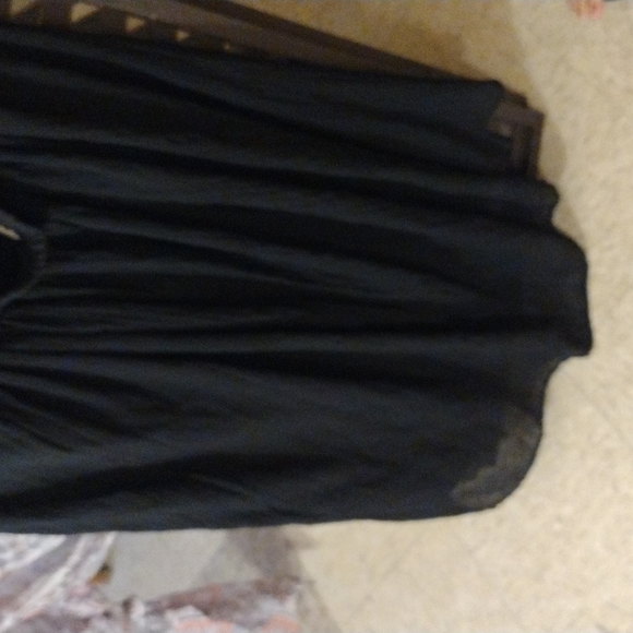 𝅺worthington Black dressy long skirt - Picture 4 of 7